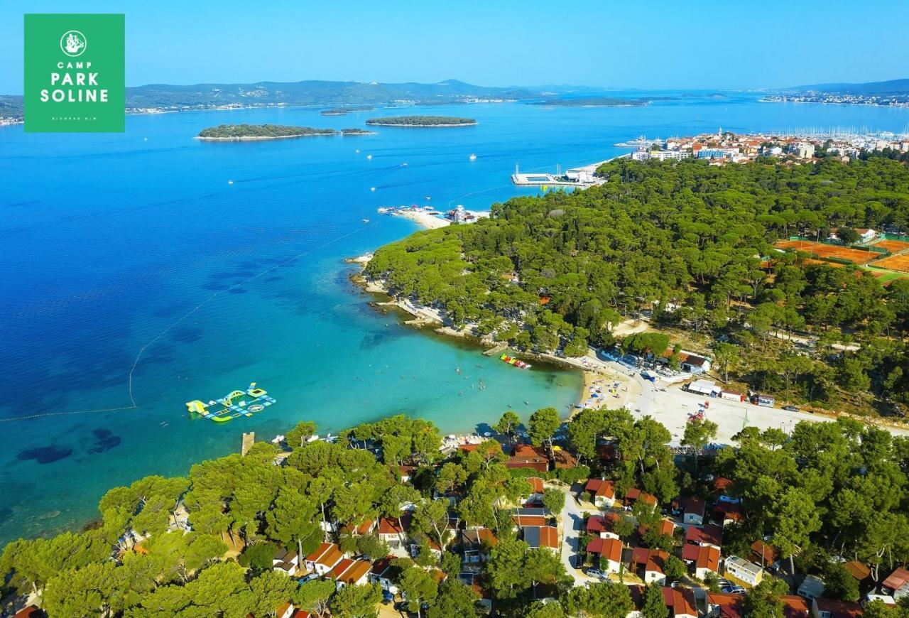 Mobile Home Sole Biograd Na Moru Buitenkant foto